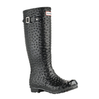 Image of Hunter Carnaby Tall Wellington Boots - Ostrich Black