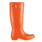 Image of Hunter Festival Fluoro Wellington Boots - Neon Orange
