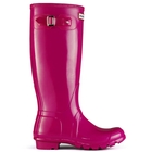 Image of Hunter Original Gloss Wellington Boots - Magenta