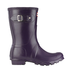 Image of Hunter Original Short Wellington Boots (Unisex) - Aubergine