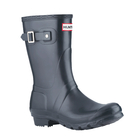 Image of Hunter Original Short Wellington Boots (Unisex) - Navy