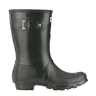 Image of Hunter Original Short Wellington Boots (Unisex) - Dark Olive