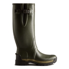 Image of Hunter Mens Balmoral Tall Side Adjustable Neo Lined Tech Sole Boot - Dark Olive
