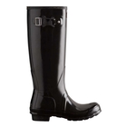 Image of Hunter Women's Original Tall Gloss Wellington Boot - Black