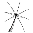 Image of Hunter Downpour Umbrella - Black