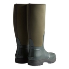 Image of Hunter Unisex Balmoral Neoprene Tall Boot - Dark Olive/Black