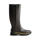 Image of Hunter Women's Balmoral Tall Zip Up NEO Lined Tech Sole Boot - Chocolate Brown
