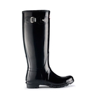 Image of Hunter Original Gloss Wellington Boots (Women's) - Black