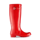 Image of Hunter Original Gloss Wellington Boots (Women's) - Pillar Box Red