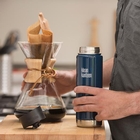 Image of Klean Kanteen WIDE Vacuum Insulated - 592ml (20oz) Cafe Cap 2.0 - Pacific Sky (Matte)