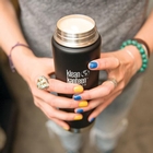 Image of Klean Kanteen WIDE Vacuum Insulated - 592ml (20oz) Cafe Cap 2.0 - Pacific Sky (Matte)