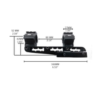 Image of Konus Cantilever Adjustable Mount - 1 Inch/30mm - Weaver/Picatinny