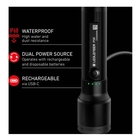 Image of Ledlenser P5R Rechargeable LED Torch - 750lm - Black