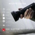 Image of Ledlenser P18R Rechargeable LED Torch - 6500lm - Black