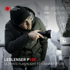Image of Ledlenser P18R Rechargeable LED Torch - 6500lm - Black