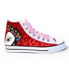Image of Libao HP Hand Painted Mid-Upper Baseball Boots