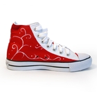 Image of Libao HP Hand Painted Mid-Upper Baseball Boots