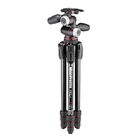Image of Manfrotto MK190GOC4-3WX 190 Go! MS Carbon Fibre 4 Section Tripod Kit With XPRO 3-Way Head