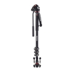 Image of Manfrotto MVMXPRO500 XPRO 4 Section Video Monopod With Fluid Head And Fluidtech Base