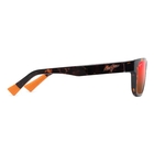 Image of Maui Jim Keola Polarised Sunglasses - Shiny Dark Havana/Hawaii Lava