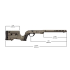 Image of MDT XRS Chassis System - CZ457 - Right Hand - Black