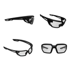 Image of Mechanix Type-X Tactical Eyewear - Black Frame/Clear Lens