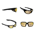 Image of Mechanix Type-X Tactical Eyewear - Black Frame/Amber Lens