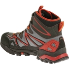 Image of Merrell Capra Mid Sport GTX Walking Boots (Men's) - Light Grey / Red