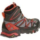 Image of Merrell Capra Mid Sport GTX Walking Boots (Men's) - Light Grey / Red