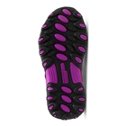 Image of Merrell Light Tech Hike Mid A/C Waterproof Walking Boots (Youth's) - Berry / Coral / Gunsmoke