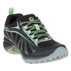 Image of Merrell Siren Edge Waterproof Walking Shoes (Women's) - Black / Paradise