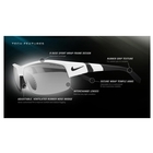 Image of Nike Show X2 Men's Sunglasses - Matte Platinum-Dark Grey / Max Speed Tint-Grey