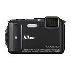 Image of Nikon AW130 16MP Waterproof Compact Camera - Black