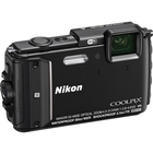 Image of Nikon AW130 16MP Waterproof Compact Camera - Black