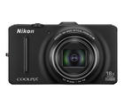 Image of Nikon Coolpix S9300 Compact Camera - Black