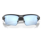 Image of Oakley Flak 2.0 XL Prizm Deep Water Polarized Sunglasses - Matte Black Frame/Prizm Deep Water Polarized Lens