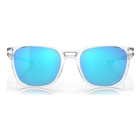 Image of Oakley Objector Prizm Sunglasses - Polished Clear Frame / Prizm Sapphire Lens
