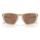 Image of Oakley Lateralis Polarized Sunglasses - Matte Sand Frame / Tungsten Iridium Polarized Lenses