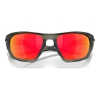 Image of Oakley Lateralis Prizm Sunglasses - Matte Olive Ink Frame / Prizm Ruby Lens