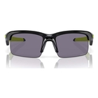 Image of Oakley Capacitor Youth Sunglasses - Polished Black Frame / Prizm Grey Lens