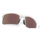 Image of Oakley Capacitor Youth Sunglasses - Polished White Frame / Prizm Sapphire Lens