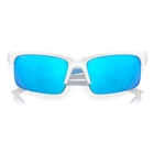 Image of Oakley Capacitor Youth Sunglasses - Polished White Frame / Prizm Sapphire Lens