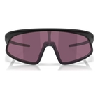 Image of Oakley RSLV 141 Sunglasses - Matte Black Frame / Prizm Road Lens