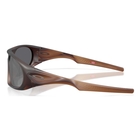 Image of Oakley Neoforma Polarized Sunglasses - Matte Rootbeer Frame / Prizm Black Polarized Lens