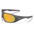 Image of Oakley Neoforma Polarized Sunglasses - Matte Carbon Frame / Prizm 24K Polarized Lens