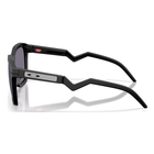 Image of Oakley Hestn SQ Sunglasses - Matte Black Frame / Prizm Grey Lens