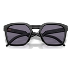 Image of Oakley Hestn SQ Sunglasses - Matte Black Frame / Prizm Grey Lens