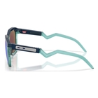 Image of Oakley Hestn SQ Sunglasses - Abyss Frame / Prizm Sapphire Lens