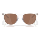 Image of Oakley Thurso Prizm Polarized Sunglasses - Matte Clear Frame / Prizm Tungsten Polarized Lens