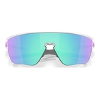 Image of Oakley Corridor Sq Sunglasses - Matte Clear Frame / Prizm Sapphire Lens